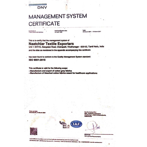 Certification by DNV2